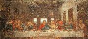  Leonardo  Da Vinci The Last Supper-l oil